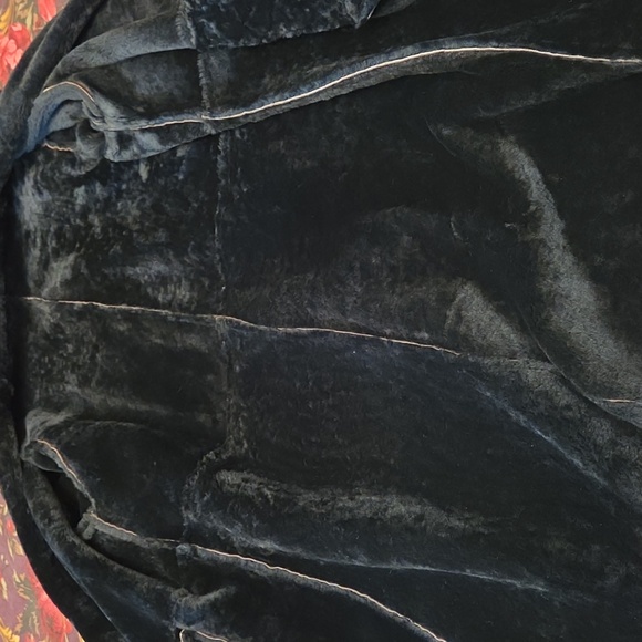 Blue Duck Brown Suede & Black Shearling Coat-M - Picture 4 of 6